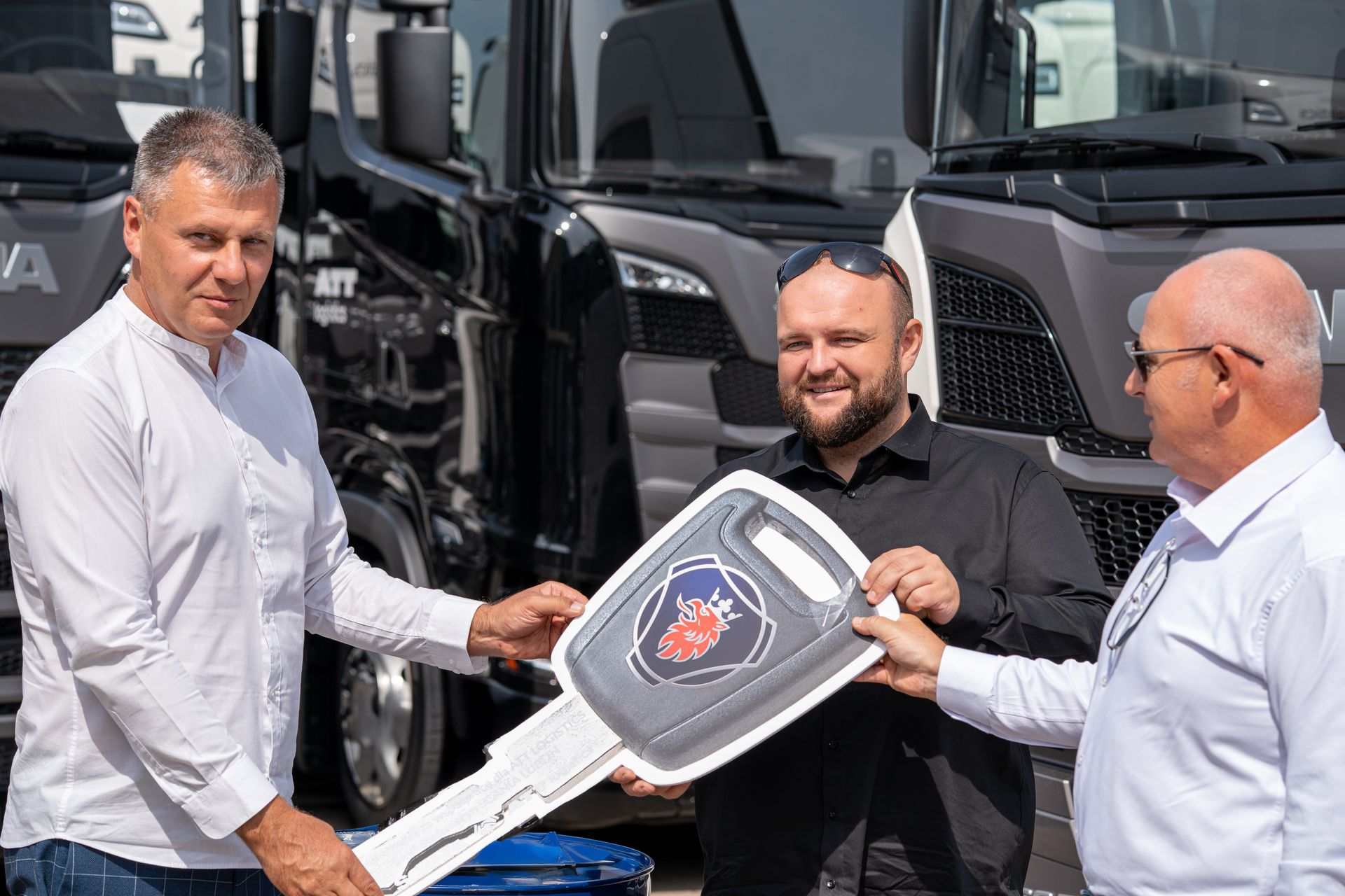 ATT news cover Scania